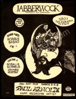 A Scarce 1967 Jabberwock Handbill