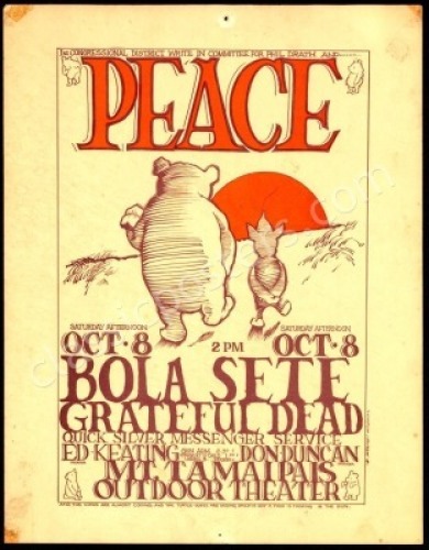 Rare AOR 2.326 Grateful Dead Handbill