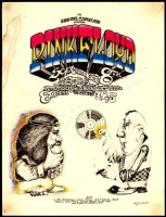 Rare 1972 Pink Floyd Austin Handbill