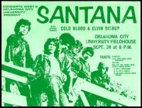 Santana Oklahoma City Handbill