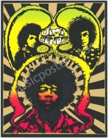 Stunning Jimi Hendrix ULC Graffix Poster