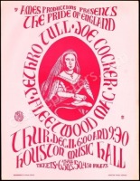 Jethro Tull and Joe Cocker Houston Poster