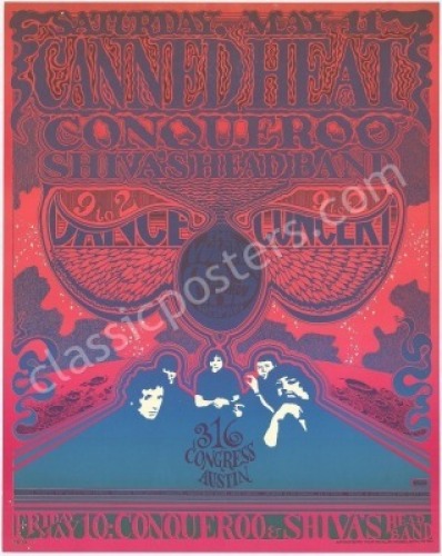 Beautiful VG-21 Vulcan Gas Canned Heat Poster