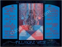 Signed BG-245 Double-Sized Fillmore Poster