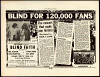Interesting Blind Faith Houston Handbill