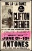 Cardboard Clifton Chenier Antone's Poster