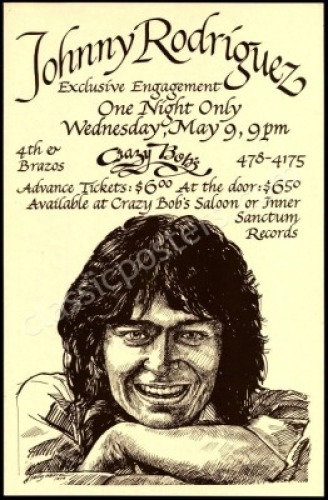 1979 Johnny Rodriguez Poster