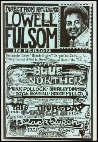 Interesting Lowell Fulson Austin Poster