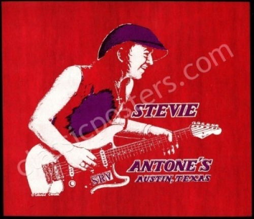 Stevie Ray Vaughan Antone's Cloth Pelon