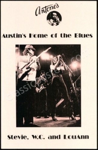 Stevie Ray Vaughan Antone's Poster