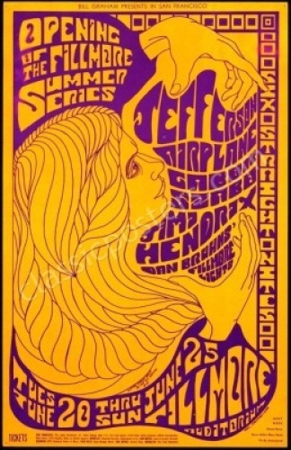 Popular BG-69 Jimi Hendrix Poster