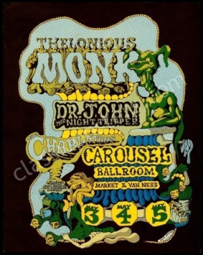 Two Different Carousel Ballroom Posters