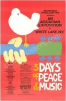 Signed Large Size AOR 3.1 Woodstock Poster