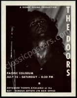 Scarce The Doors Pacific Coliseum Handbill