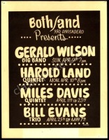 Scarce Miles Davis Both/And Handbill