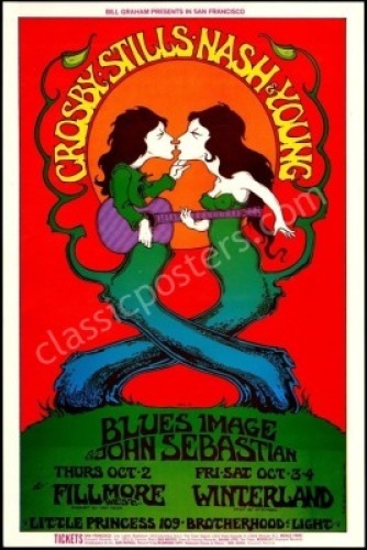 Superb BG-194 CSNY Poster