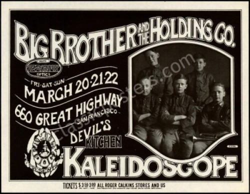 Near Mint Big Brother Great Highway Handbill