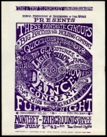 Popular AOR 3.33 Big Brother Monterey Handbill