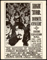 Frank Zappa Shrine Exposition Hall Handbill