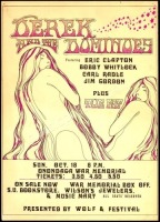 Amazing 1970 Derek and The Dominoes Duane Allman Poster