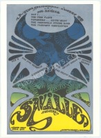 Rare Jimi Hendrix Pink Floyd Saville Theatre Poster
