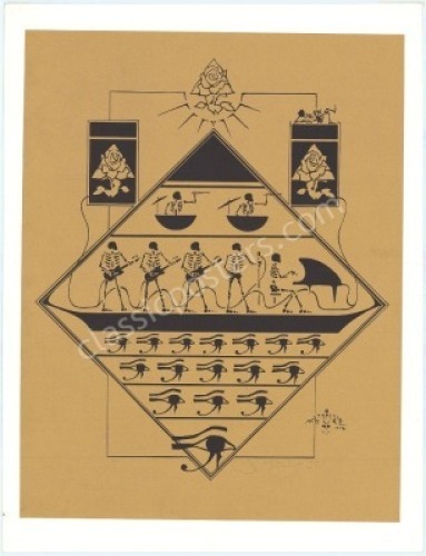 Stanley Mouse Egypt Silkscreen