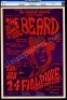 Scarce Certified BG-19 The Beard Poster