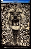 Elusive Original BG-134 Grateful Dead Poster