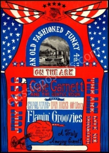 Scarce Flamin&rsquo; Groovies The Ark Poster