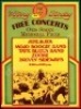 1974 Ann Arbor Free Concerts Poster