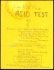 Carthay Studios Acid Test Handbill