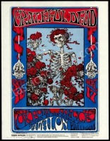 Superb Signed FD-26 Grateful Dead Handbill