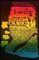 Colorful 1967 The Doors Fantasy Faire Handbill