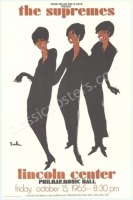 Huge Supremes Lincoln Center Poster