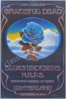 Beautiful AOR 4.38 Blue Rose Poster
