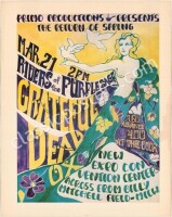 Scarce 1971 Grateful Dead Milwaukee Poster