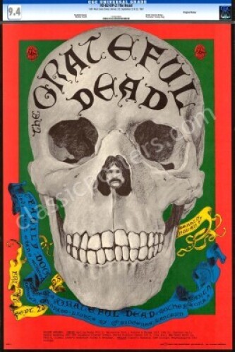 Fantastic FD-82 Grateful Dead Overprint Poster