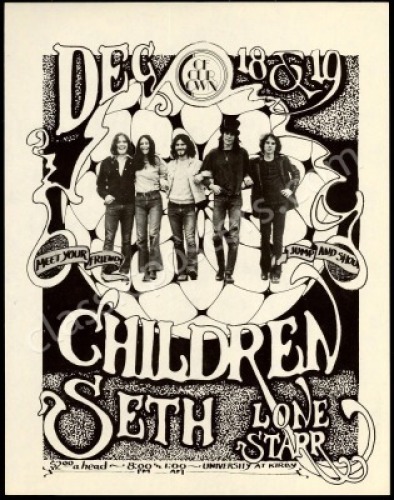 1970 Of Our Own Houston Handbill