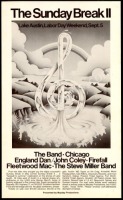 1976 Sunday Break II Handbill