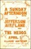 Rare BG-2.5 Jefferson Airplane Handbill