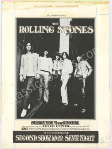 Unique Original Rolling Stones Art For BG-201