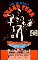 Grand Funk Tampa Stadium Poster