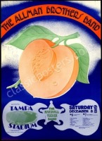 Scarce The Allman Brothers Tampa Poster