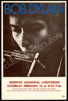 Superb 1966 Bob Dylan Norfolk Handbill