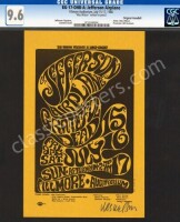 Lovely Signed BG-17 Grateful Dead Handbill