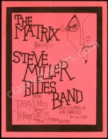 Rare May 1967 Steve Miller Matrix Handbill