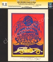 Superb Signed AOR 2.298 Cosmic Car Show Handbill