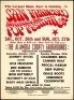 1969 San Francisco International Pop Festival Handbill