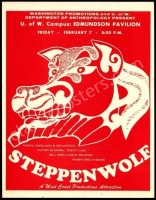 Scarce Steppenwolf Washington Handbill
