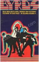 The Byrds Columbia Records Promo Poster